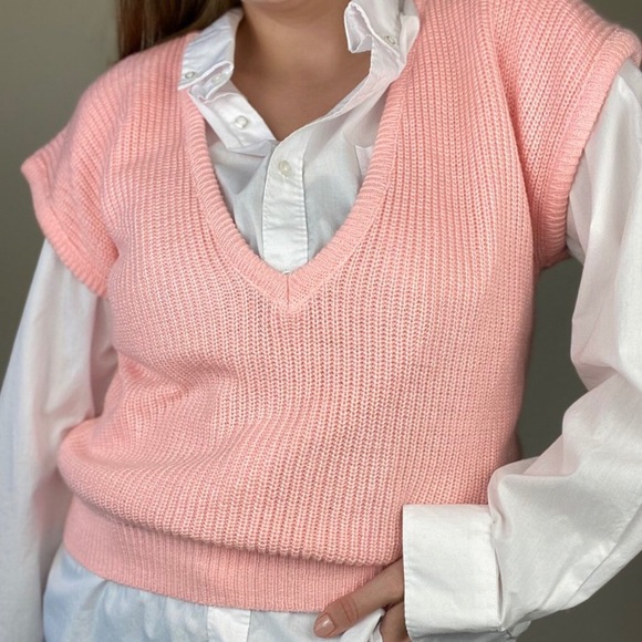 Nordstrom Pink Knit Top - Picture 4 of 4